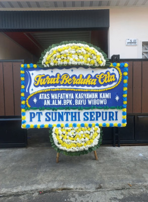 Papan Bunga Duka di Inikgal
