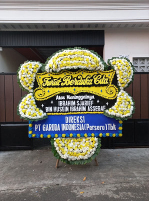 Papan Bunga Duka di Inikgal